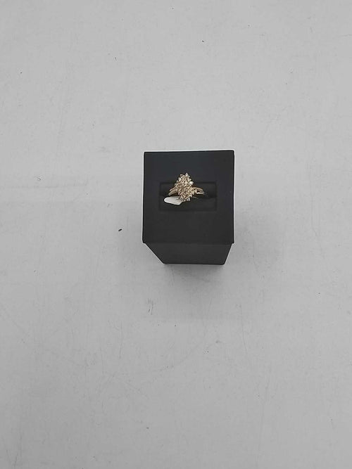 Women's Ring - Yellow Gold 14k (.585) 3 grams Size 10.5