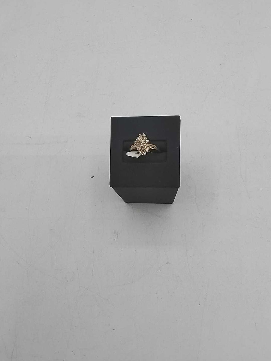 Women's Ring - Yellow Gold 14k (.585) 3 grams Size 10.5