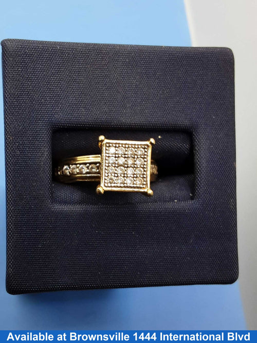 Women's Ring - Yellow Gold 10k (.417) 3 grams Size 6