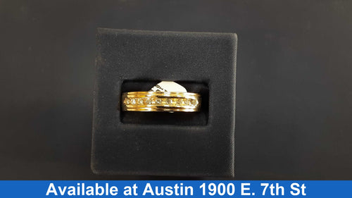 Ring - Wedding Band - Yellow Gold 10k (.417) 5.8 grams Size 11