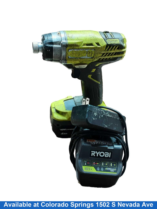 Ryobi P237 Green Cordless Impact Drill