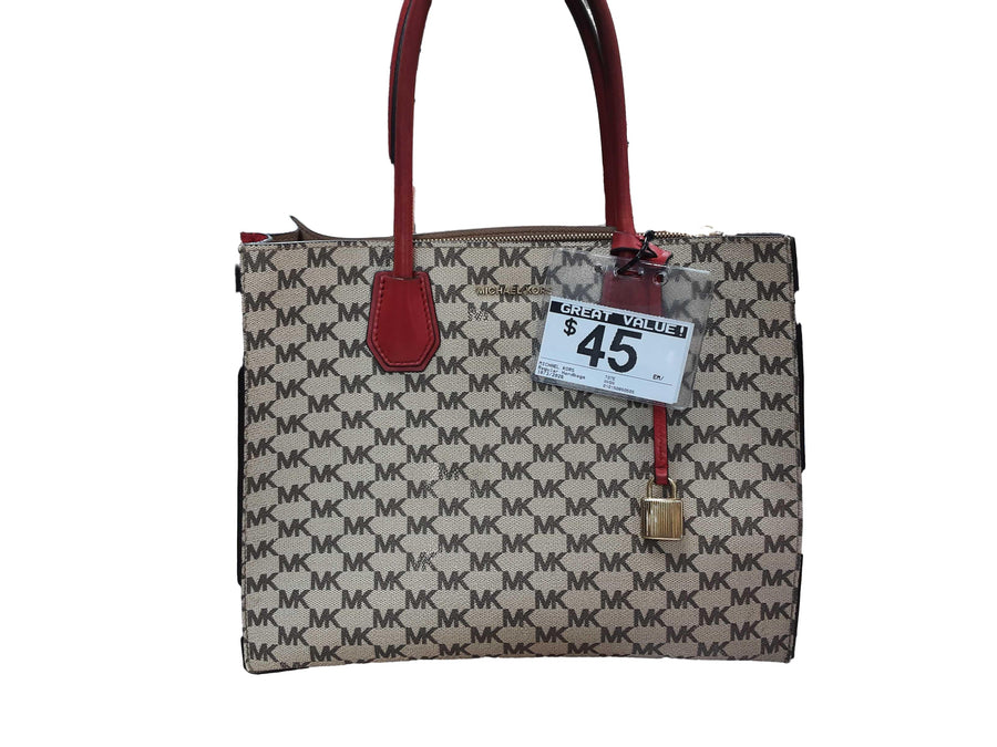 Michael Kors Tote Beige / Tan Purse / Handbag
