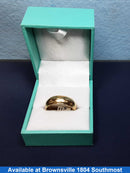 Ring - Wedding Band - Yellow Gold 14k (.585) 7.3 grams Size 9