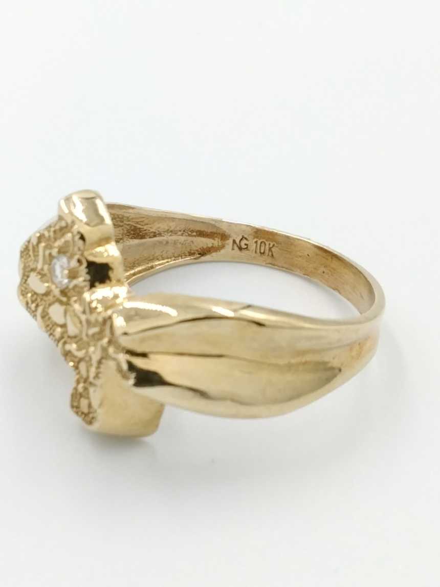Women's Ring - Yellow Gold 10k (.417) 4.1 grams Size 20