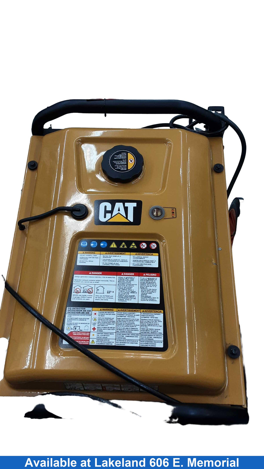 Cat Rp6500 Yellow Generator