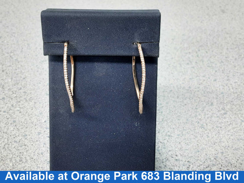 Earrings - Rose Gold 10k (.417) 3.7 grams