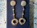 Earrings - Yellow Gold 18k (.750) 7.3 grams