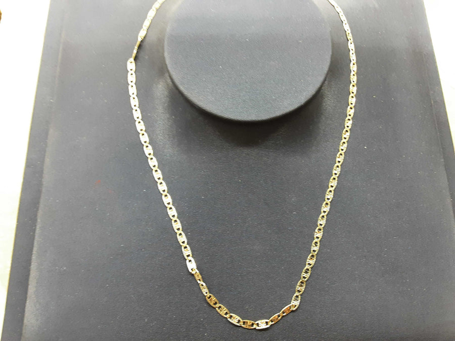 Gucci Chain - Tricolor Gold 14k (.585) 3.6 grams 16 inch