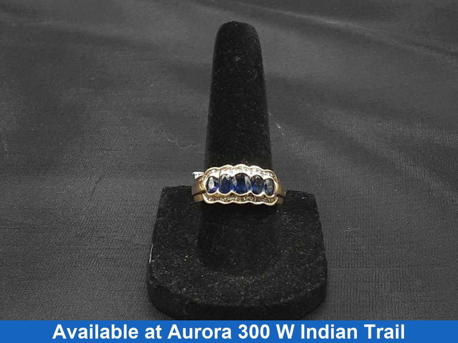 Women's Ring - Yellow Gold 14k (.585) 5.7 grams Size 7