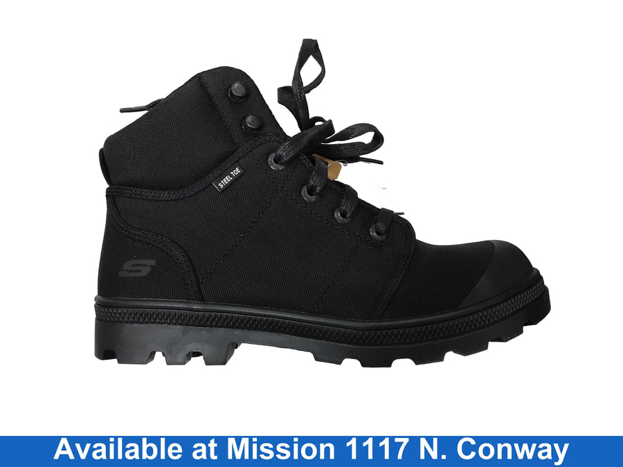 Skechers Steel Toe Black