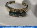 Women's Ring - Anniversary - Yellow Gold 10k (.417) 3 grams Size 20