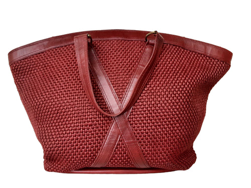 Bottega Veneta New York 635 Madison Red Purse / Handbag