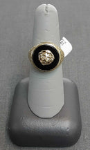 Men's Ring - Yellow Gold 14k (.585) 6.4 grams Size 7.5