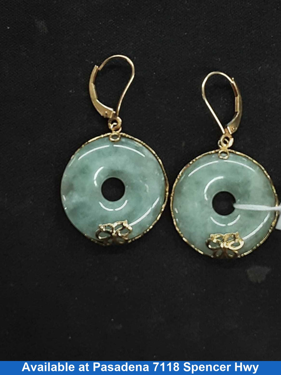 Earrings - Yellow Gold 14k (.585) 8.7 grams