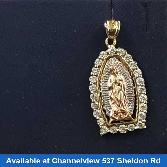 Religious Pendant - Yellow Gold 10k (.417) 3.8 grams