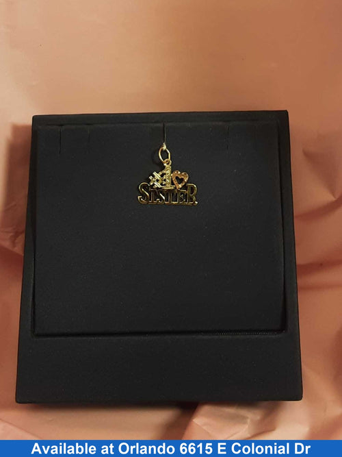 Pendant - Yellow Gold 14k (.585) 1 grams
