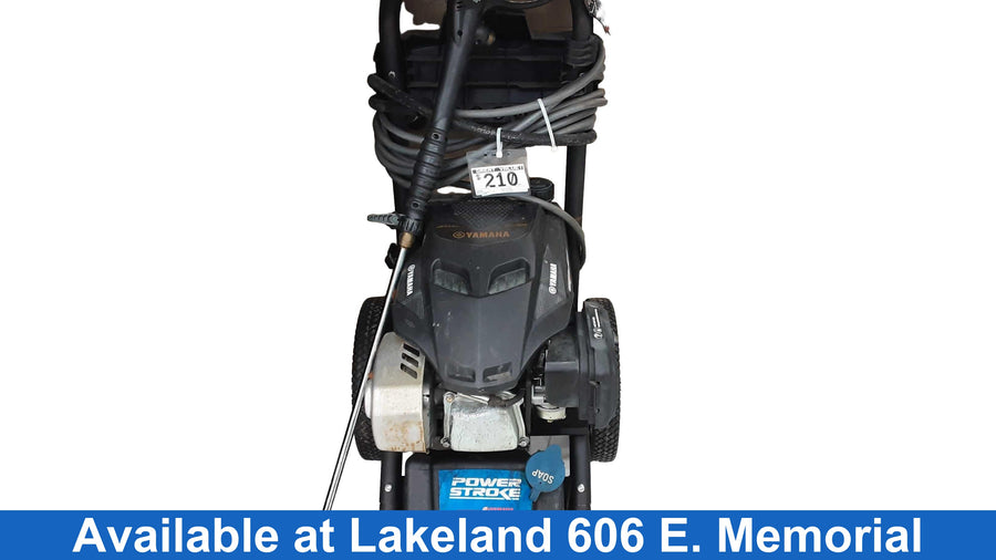 Yamaha Powerstroke Blue Gas Pressure Washer