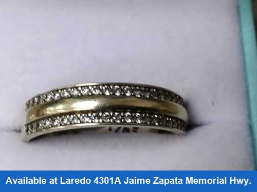 Men's Ring - Yellow Gold 10k (.417) 2.5 grams Size 9