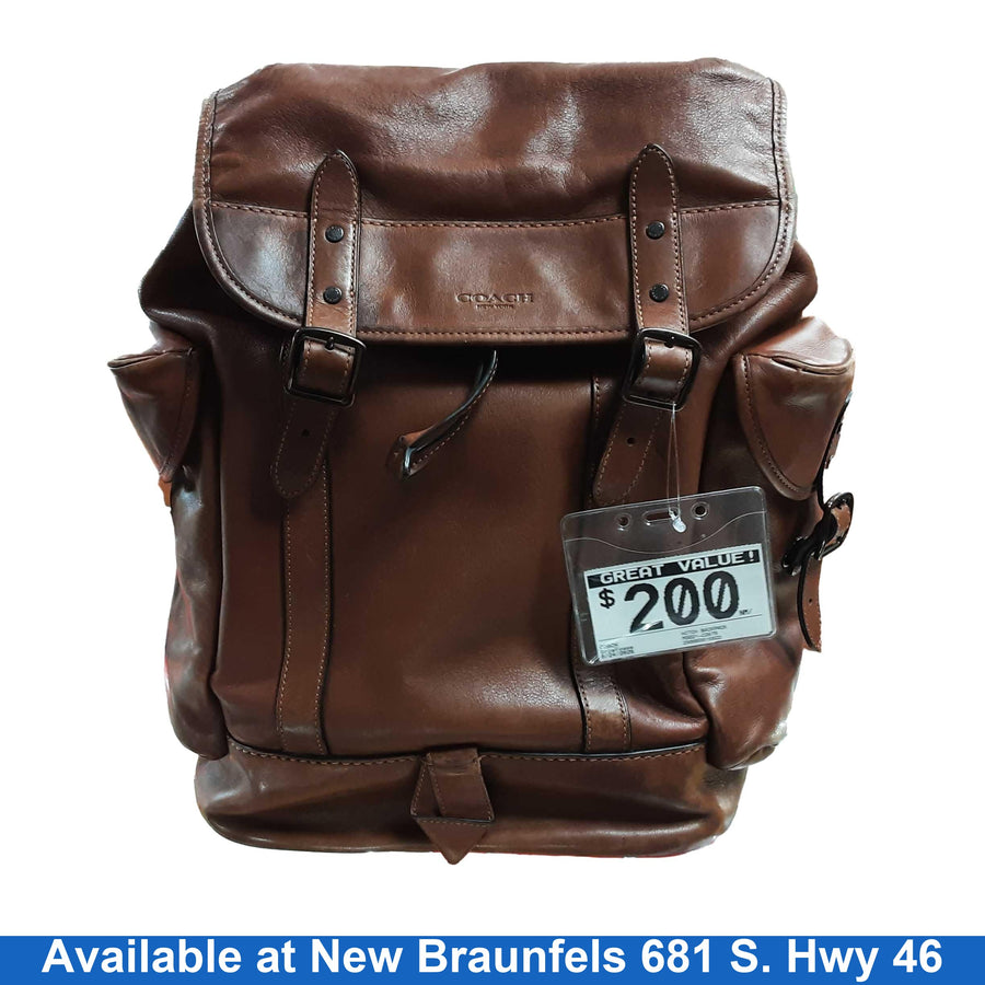 Coach Hitch Backpack Brown Backpack / Briefcase / Bag
