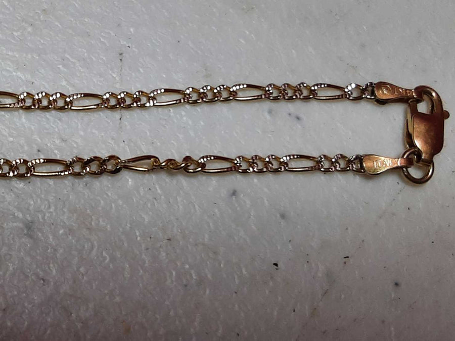 Figaro Chain - Yellow Gold 14k (.585) 6.2 grams 24 inch