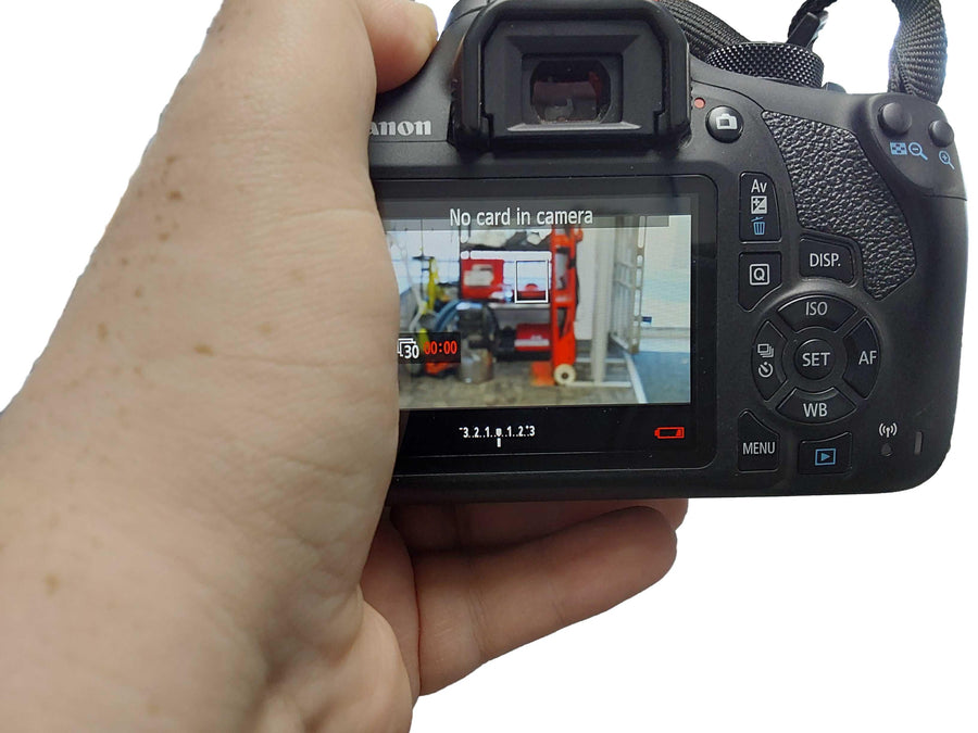 Canon Eos Rebel T6 Black Digital SLR Camera