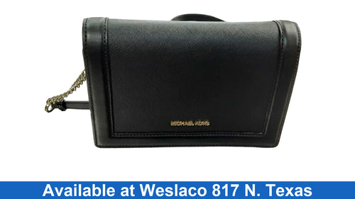 Michael Kors Js-2309 Black Purse / Handbag