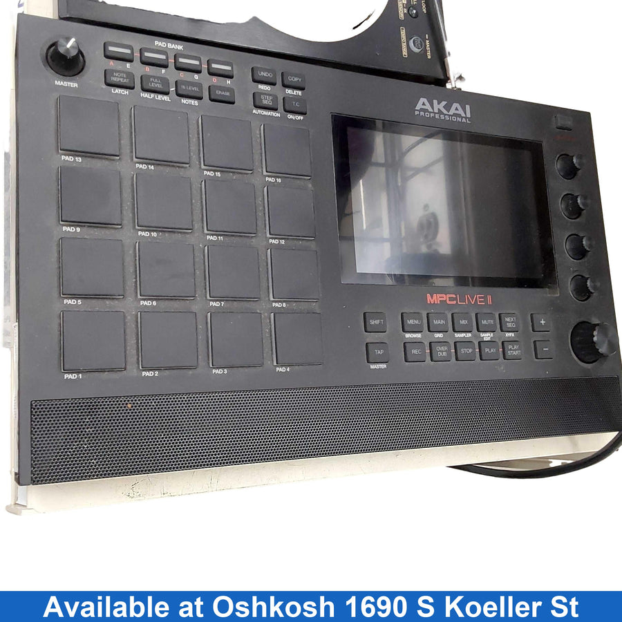 Akai Mpclive2 Black Drum Machine
