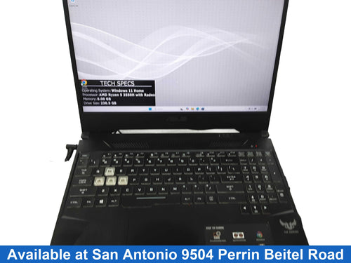 Asus Fx505d Amd Ryzen 5 8 Gb 256 Gb Black Laptop