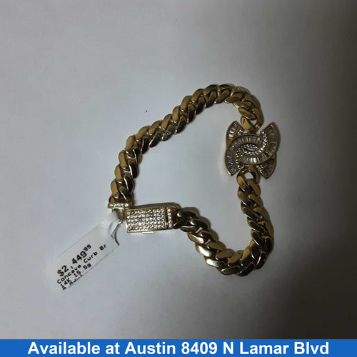 Bracelet - Yellow Gold 14k (.585) 15.5 grams 4 inch