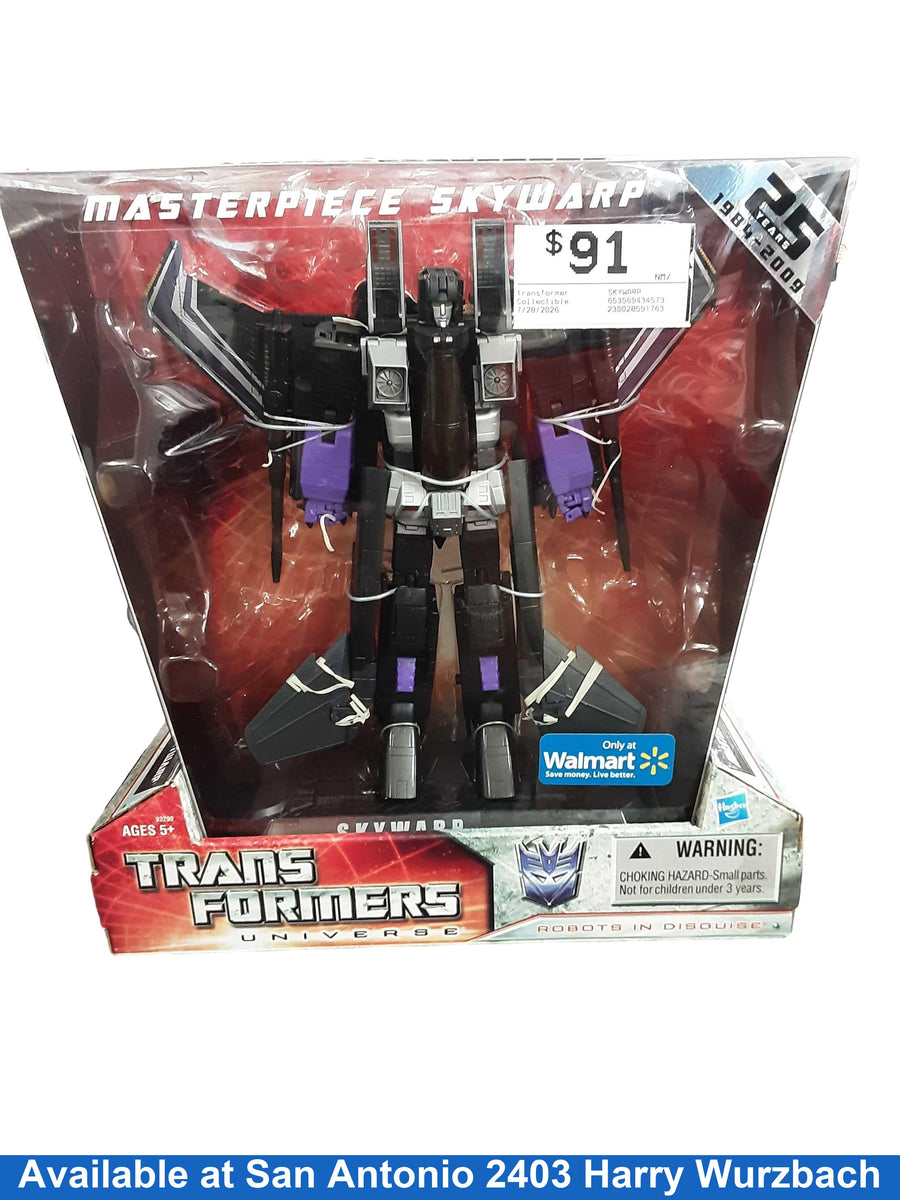 Transformer Skywarp Black Other Collectible