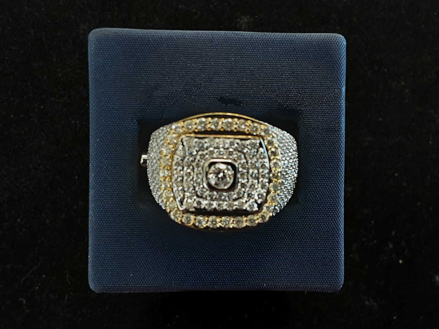 Men's Ring - Yellow Gold 10k (.417) 9.1 grams Size 9