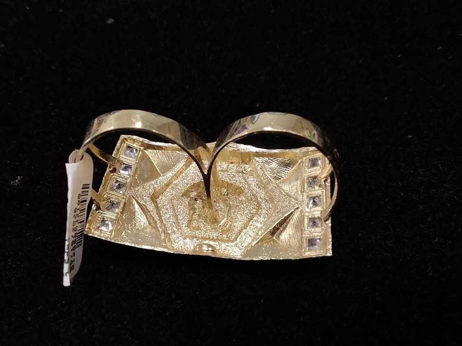 Man's Ring - Yellow Gold 10k (.417) 15.1 grams Size 9.5
