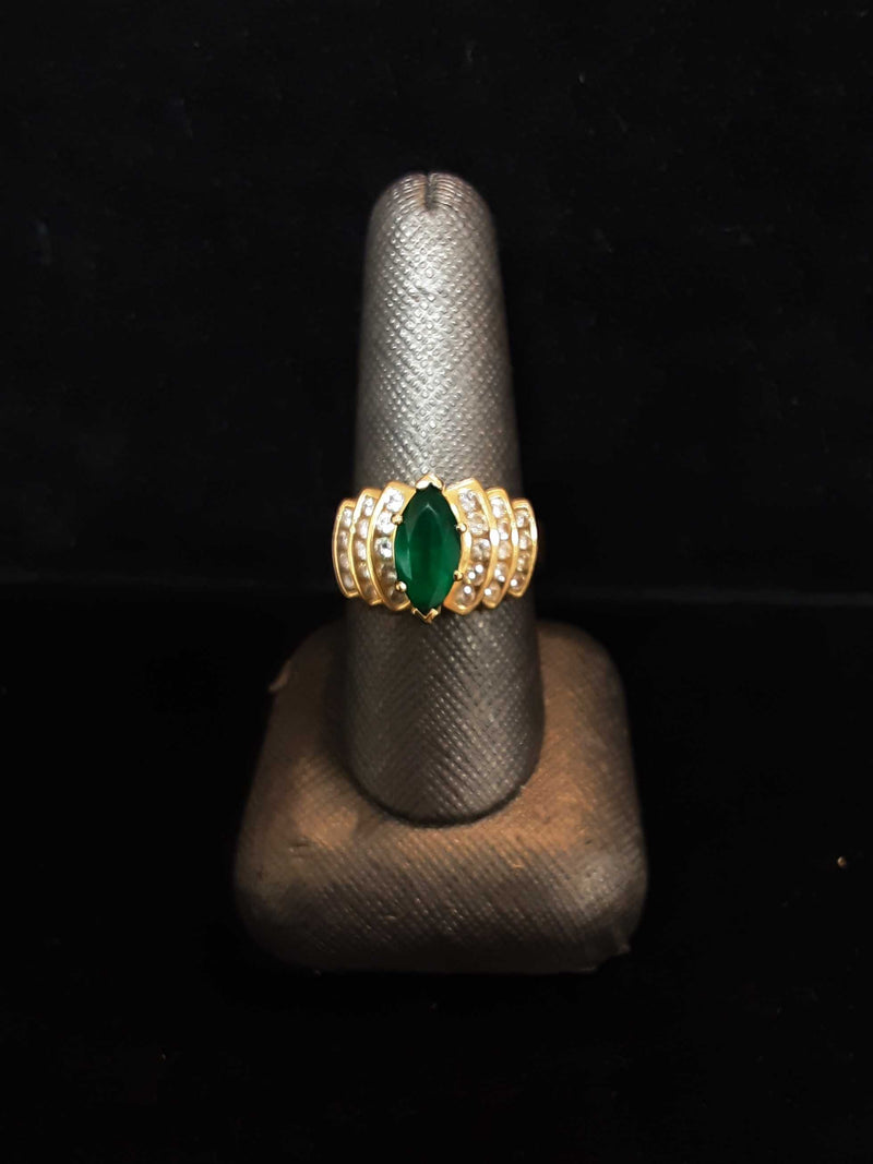Yellow Gold 14k (.585) 8.9 grams Size 8.5