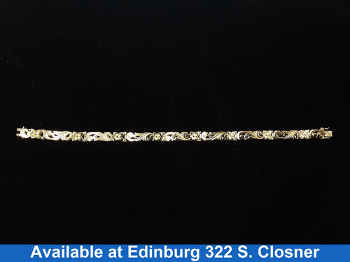 Wheat Bracelet - Yellow Gold 14k (.585) 13.6 grams 10 inch