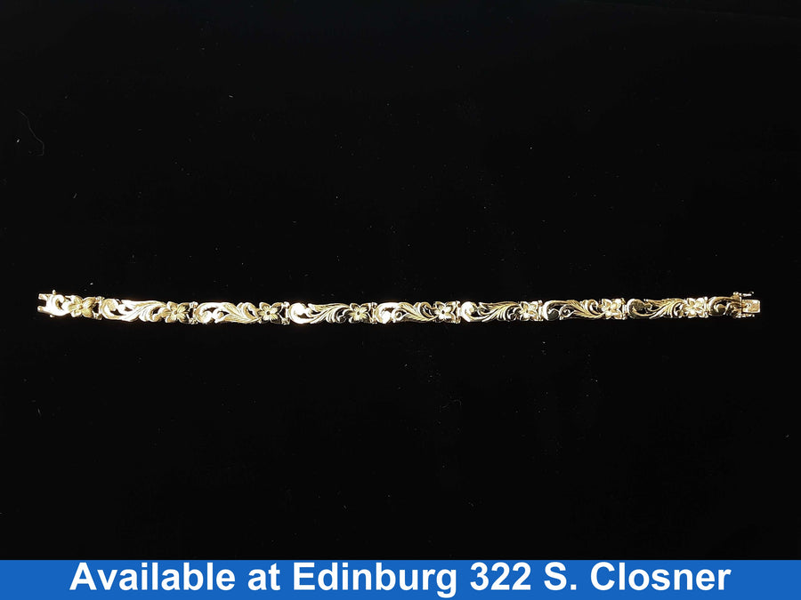Wheat Bracelet - Yellow Gold 14k (.585) 13.6 grams 10 inch