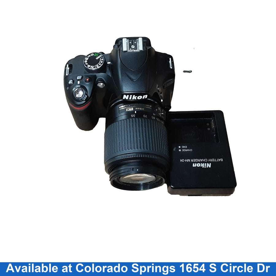 Nikon D3200 Black Digital SLR Camera