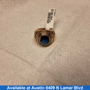 Men's Ring - College Ring - Yellow Gold 10k (.417) 21.8 grams Size 9.5