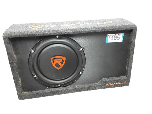 Rockville Rvs12a Black Car Sub-Woofer