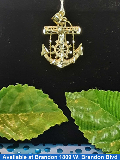 Religious Pendant - Yellow Gold 10k (.417) 4.8 grams
