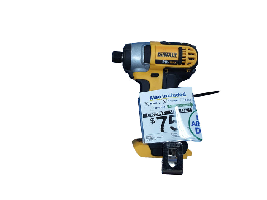 Dewalt Dcf885 Yellow Cordless Impact Drill