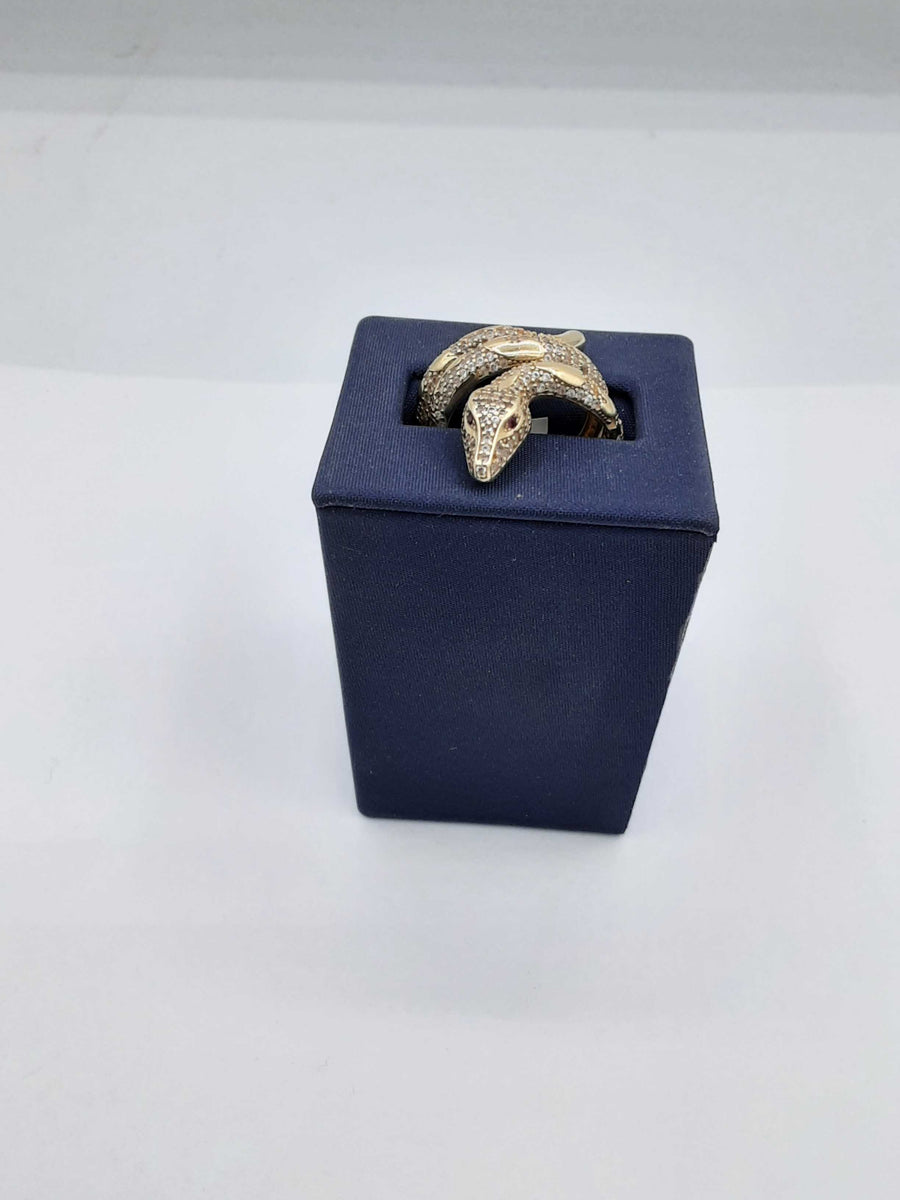 Women's Ring - Yellow Gold 10k (.417) 6.3 grams Size 6.5