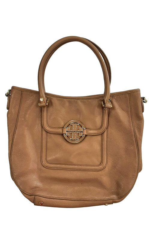 Tory Burch Amanda Beige / Tan Purse / Handbag