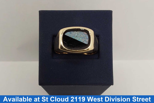 Men's Ring - Yellow Gold 10k (.417) 5.88 grams Size 13