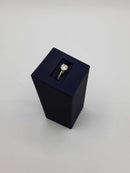 Ring - Engagement Set - White Gold 14k (.585) 1.6 grams Size 7.5