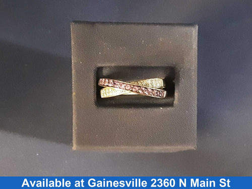 Women's Ring - Anniversary - White Gold 14k (.585) 4 grams Size 10