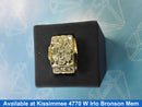 Men's Ring - Yellow Gold 14k (.585) 12.3 grams Size 7