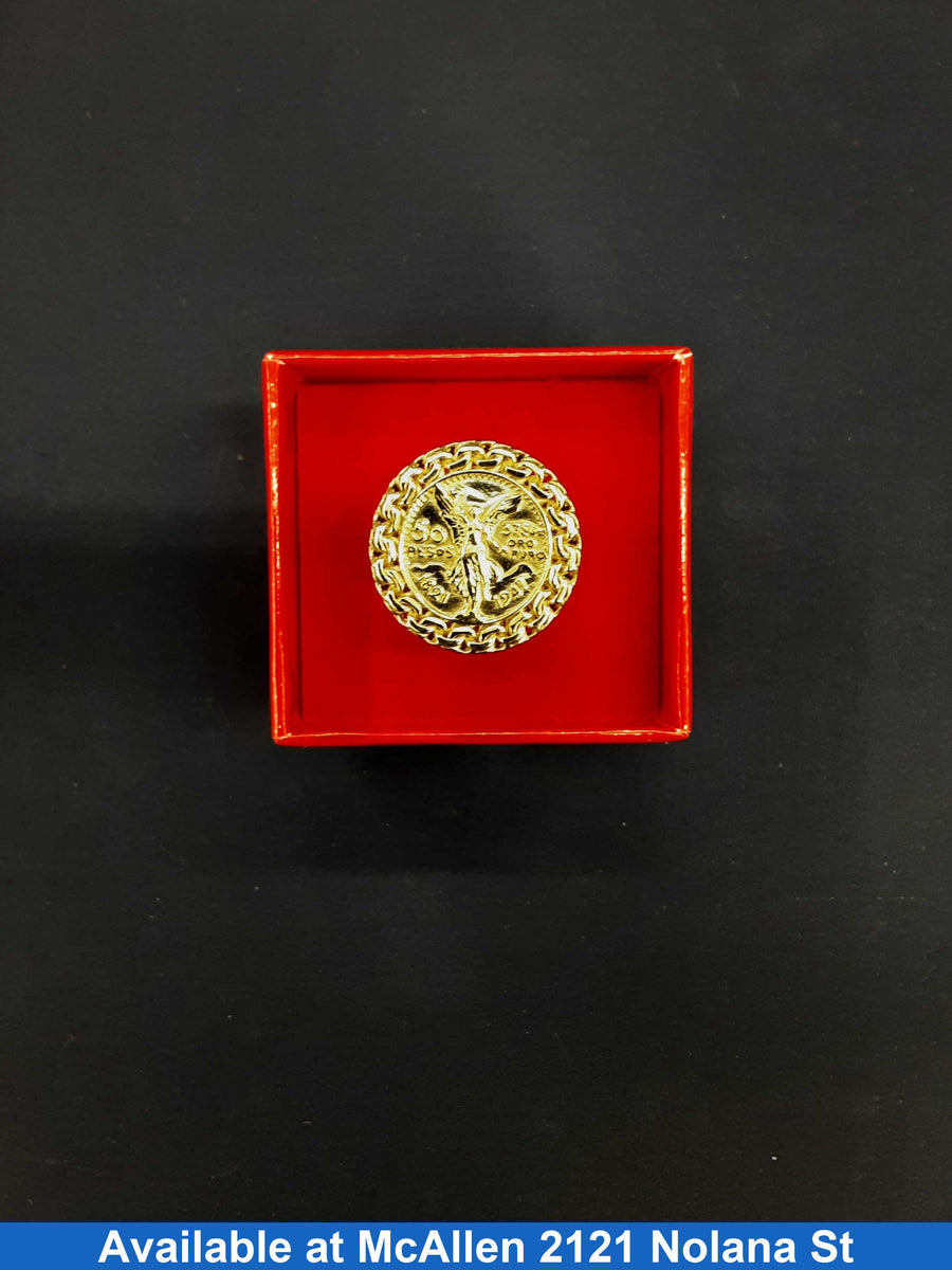 Men's Ring - Yellow Gold 10k (.417) 8.9 grams Size 20