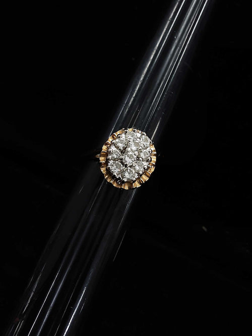 Women's Ring - Yellow Gold 14k (.585) 5.5 grams Size 9