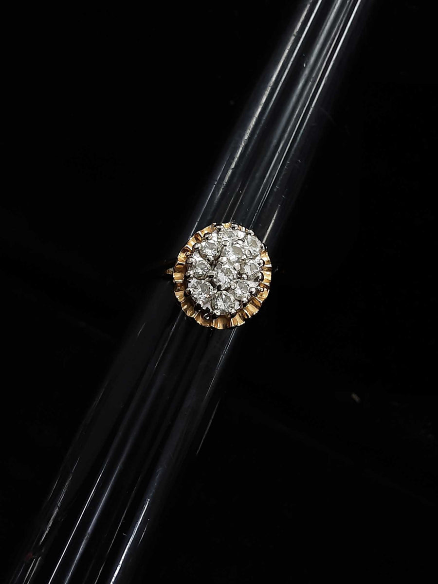 Women's Ring - Yellow Gold 14k (.585) 5.5 grams Size 9