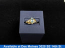 Women's Ring - Yellow Gold 10k (.417) 3.2 grams Size 7